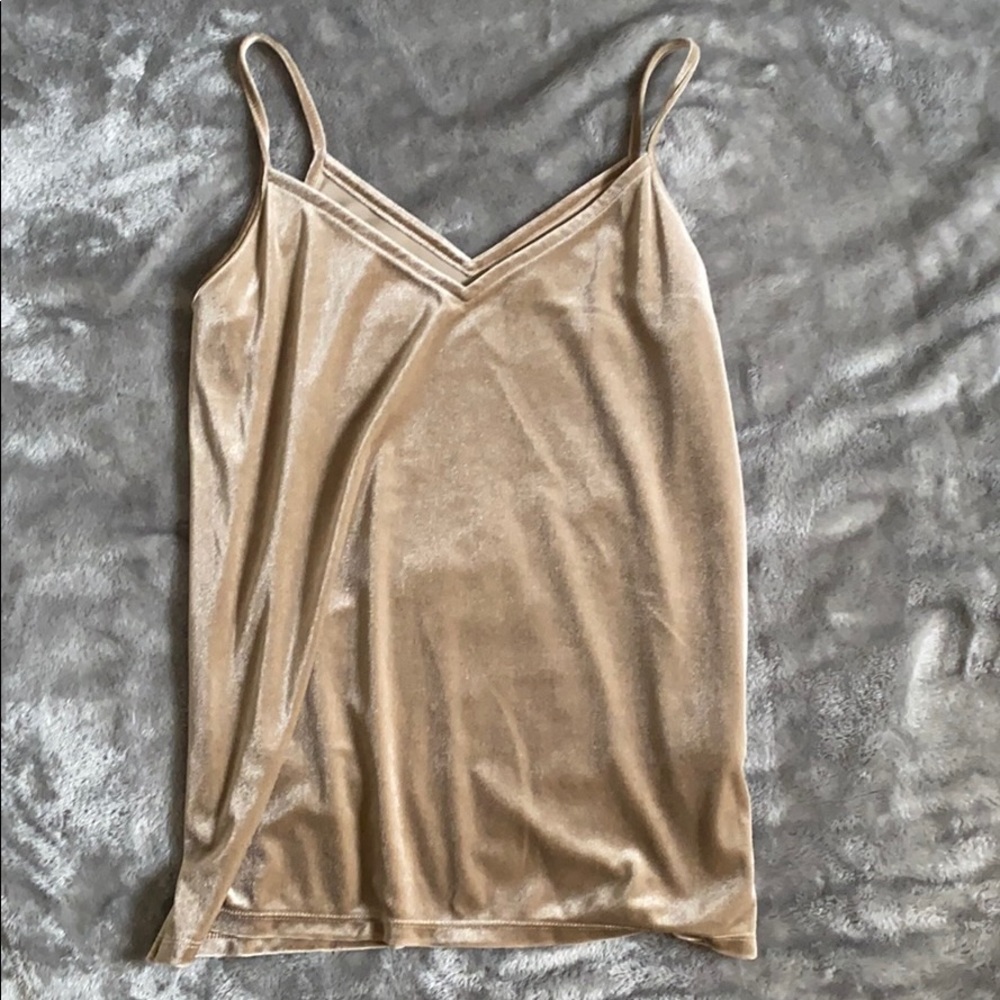 LIKE NEW! Velvet Tank Top